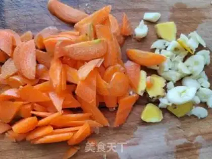 Make Carrots step 1