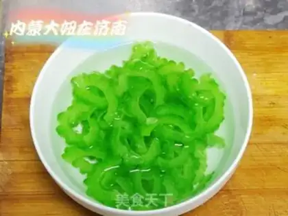 Make Honey bitter melon step 4