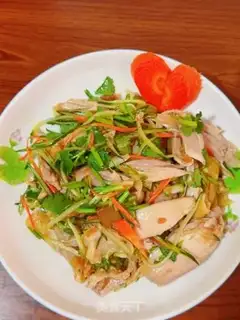 Make The salt hand tore the chicken step 5