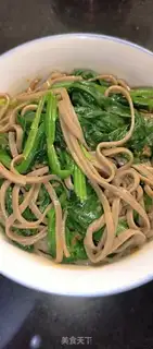 Make Sesame sauce and barley noodles step 4