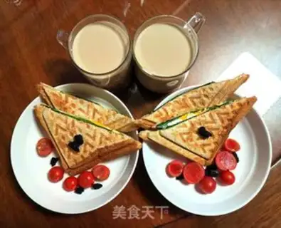 Make Simple sandwich step 7