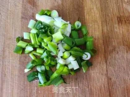Make Spinach and radish step 2