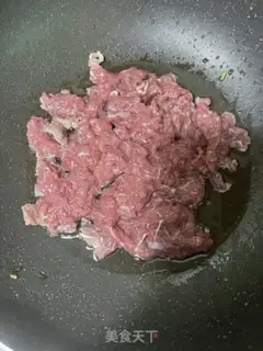 Make Ketchup beef noodles step 6