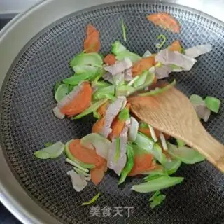 Make Kim Hua ham and vegetables step 12