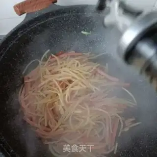 Make Ham sausage and potatoes step 10