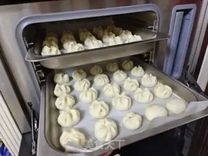 Make Fresh meat buns step 6