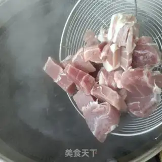 Make Golden ham and plum stew step 4