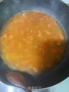Make Ketchup beef noodles step 12