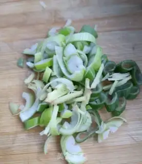 Make Egg shrimp sauce step 1