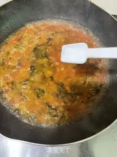 Make Ketchup beef noodles step 15