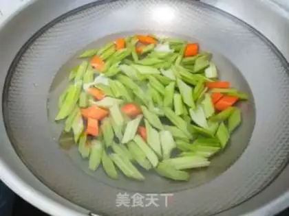 Make Celery cashew step 2