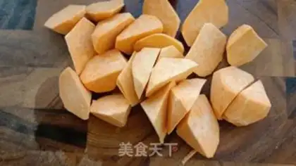 Make Red potato rice step 3