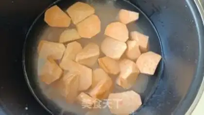 Make Red potato rice step 4