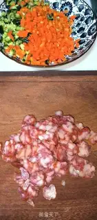 Make Weenie fried rice step 0