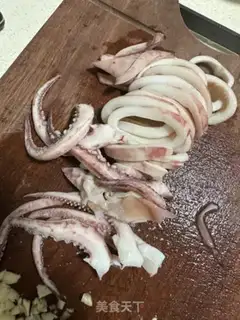 Make Fried squid step 1