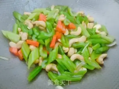 Make Celery cashew step 6