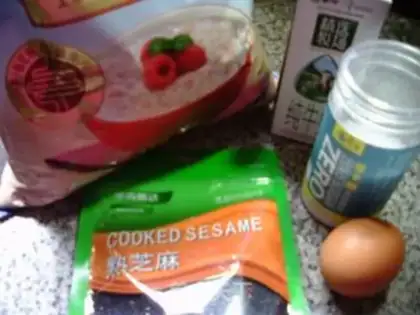 Make Egg oatmeal step 0