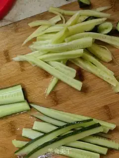 Make Peaprika cucumber step 2