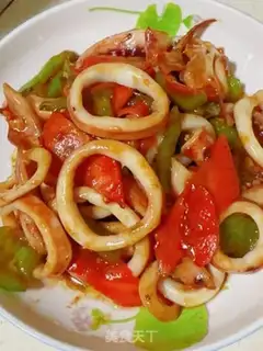 Make Fried squid step 5