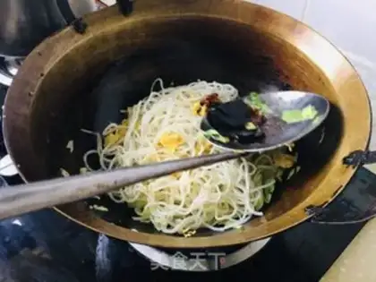 Make The rice line step 5