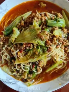 Make Meat sauce noodles step 7