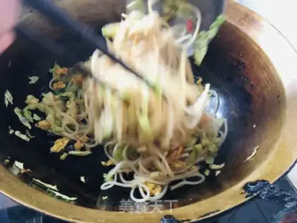 Make The rice line step 6