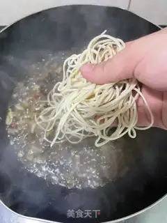 Make Sour beef noodles step 13