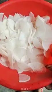 Make Sour and white radish step 6