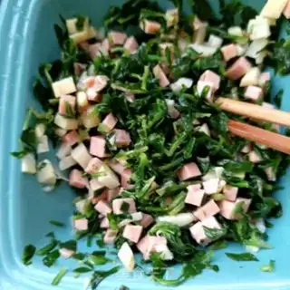 Make Lunch thunder pouring maran heads step 12
