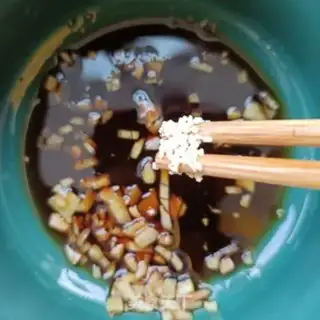 Make White jade cucumber with eggs step 9