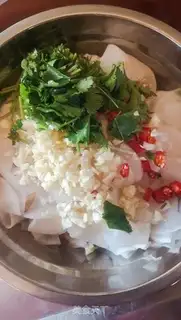 Make Sour and white radish step 9