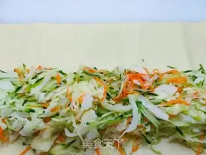Make Tofu rolls step 3