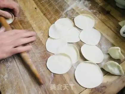 Make Cinnamon, egg dumplings step 8