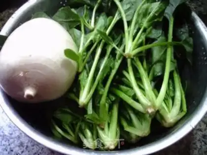 Make Carrot, spinach step 0