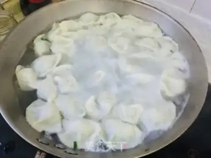 Make Cinnamon, egg dumplings step 10