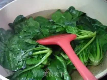 Make Carrot, spinach step 2