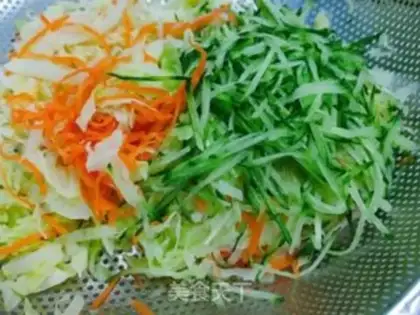 Make Rice and vegetable balls step 1