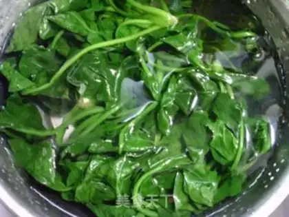 Make Carrot, spinach step 3