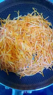 Make Carrot fried eggs step 4