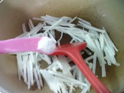 Make Carrot, spinach step 6