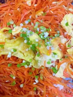 Make Carrot fried eggs step 6