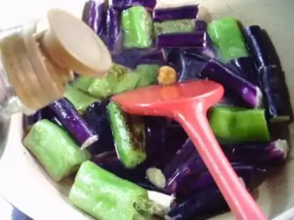 Make Pepper and eggplant step 7
