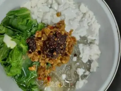 Make Spicy bean pollen step 7