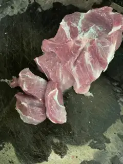 Make Tofu fried meat step 1