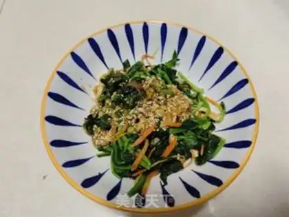 Make Eggskin spinach step 10