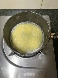 Make Silver-ear green bean milk step 5