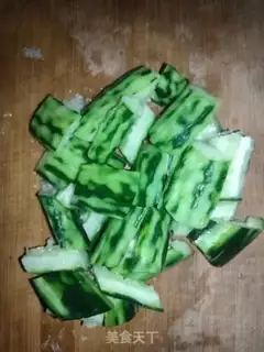Make A cold cucumber step 1