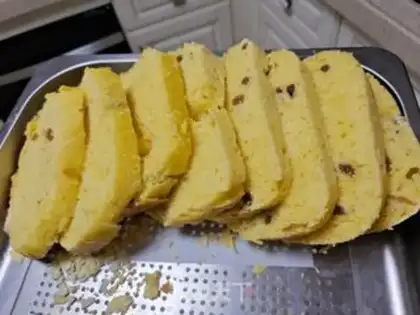 Make raisin toast step 5
