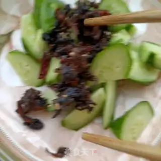 Make cucumbers with goose eggs step 4