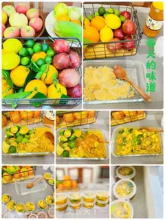 Make A cup of macaroni and lemon orange juice step 8